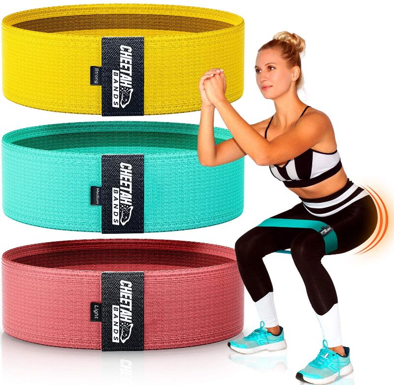 Photo 1 of **SET OF 3**
Butt Band Set - 3 Resistance Bands to Grow The Booty of Your Dreams | Training Program Included for Faster Results | Build Backside, Tone Legs, Strengthen Core & More!
