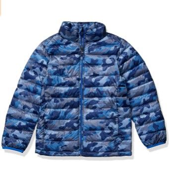 Photo 1 of Amazon Essentials Boys and Toddlers' Light-Weight Water-Resistant Packable Puffer Jacket, (3T)
