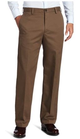 Photo 1 of IZOD Men's American Chino Flat Front Straight Fit Pant, 40W X 32L
