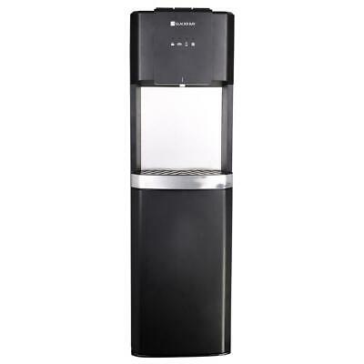Photo 1 of **PARTS ONLY**
Matte Black and Stainless Steel Bottom Load Water Dispenser 
