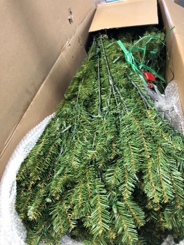 Photo 2 of *** Box 1 of 2 only** National Tree Company 12 ft. PowerConnect(TM) Dunhill Fir Tree with Dual Color LED Lights-DUH3-D31-120 302558604
