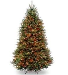 Photo 1 of *** Box 1 of 2 only** National Tree Company 12 ft. PowerConnect(TM) Dunhill Fir Tree with Dual Color LED Lights-DUH3-D31-120 302558604
