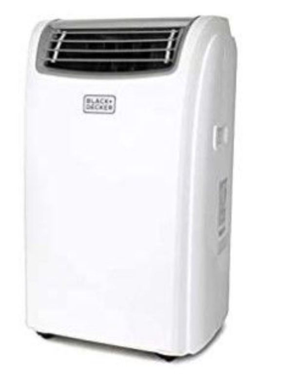 Photo 1 of **PARTS ONLY**
BLACK+DECKER BPACT12WT Portable Air Conditioner, 12,000 BTU, White & Black