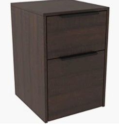 Photo 1 of Signature Design by Ashley Camiburg Modern Filing Cabinet with 2 Drawers, Warm Brown