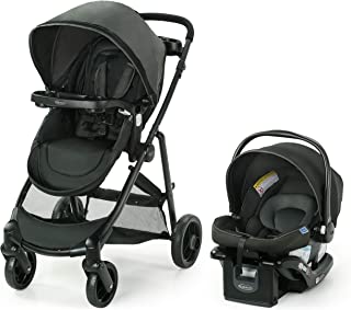 Photo 1 of Graco, Modes Element Travel System Includes Baby Stroller with Reversible Seat Extra Storage Child Tray and SnugRide 35 Lite LX