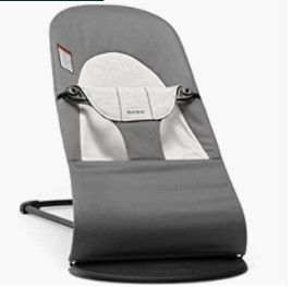 Photo 1 of BabyBjörn Bouncer Balance Soft, Cotton/Jersey, Dark Gray/Gray (005084US)