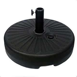 Photo 1 of Sunnyglade 18" 30.2-lbs Heavy Duty Round Antiqued Umbrella Base for Patio, Outdoor - Bronze