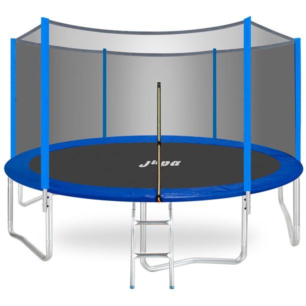 Photo 1 of  12FT Trampoline with Enclosure, Backyard Trampoline for Kids