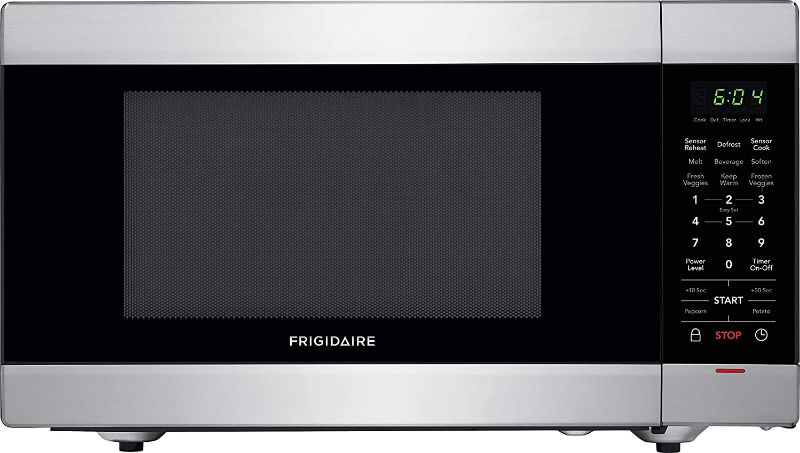 Photo 1 of Frigidaire 1.6 cu. ft. Countertop Microwave in Stainless Steel