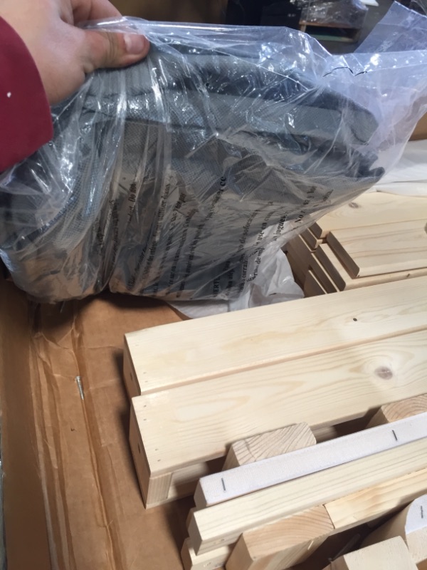 Photo 1 of  4 Inch Wood Box Spring / Mattress Foundation / Sturdy Wood Structure / Low Profile / Easy Assembly, King