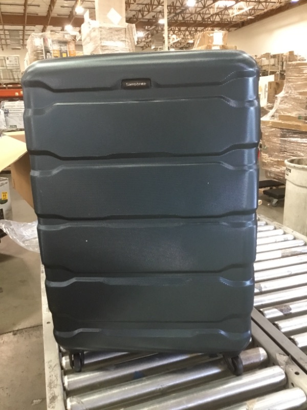 Photo 6 of Samsonite Omni PC Hardside Expandable Luggage with Spinner Wheels, Teal, 3-Piece Set (20/24/28)
