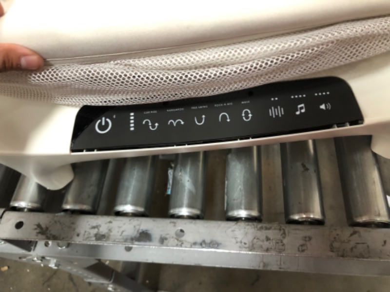 Photo 1 of 4moms mamaRoo Sleep Bassinet, Bluetooth Baby Bassinets and Furniture with 5 Unique Motions, 4 Built-in White Noise Options, Birch

