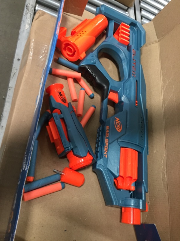 Photo 3 of INCOMLETE Nerf Elite 2.0 Eaglepoint RD-8 Blaster
