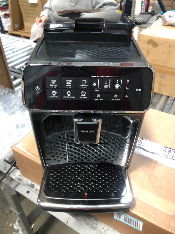 Photo 7 of Philips 3200 Series Fully Automatic Espresso Machine w/ LatteGo, Black, EP3241/54
