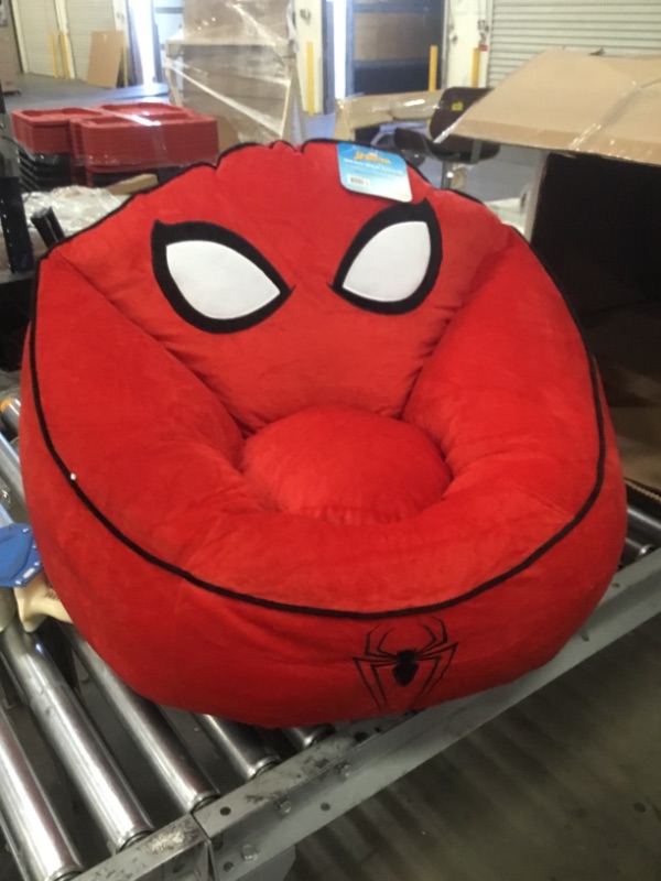 Photo 2 of Idea Nuova Marvel Spider-Man Micromink Bean Bag Chair
