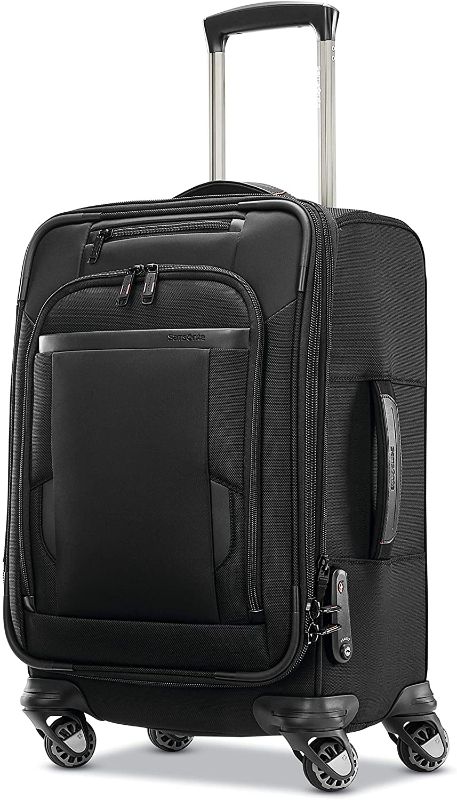 Photo 1 of Samsonite Pro Travel Softside Expandable Luggage with Spinner Wheels, Black, Carry-On 21-Inch
21 x 15 x 8 inches
