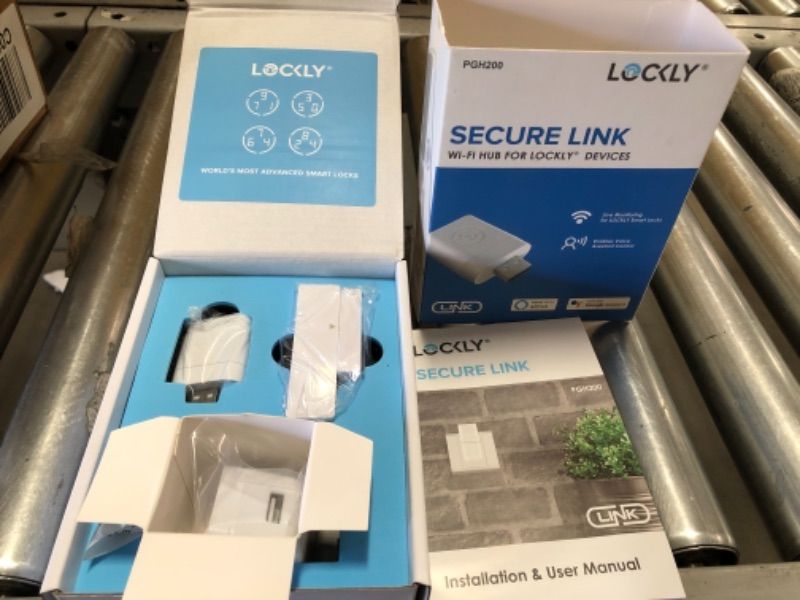 Photo 1 of Lockly PGH200 Secure Link Wi-Fi Smart Hub | ETL Certified | Works with All Lockly Smart Locks | Compatible with All USB Power Ports | Plug and Play Install