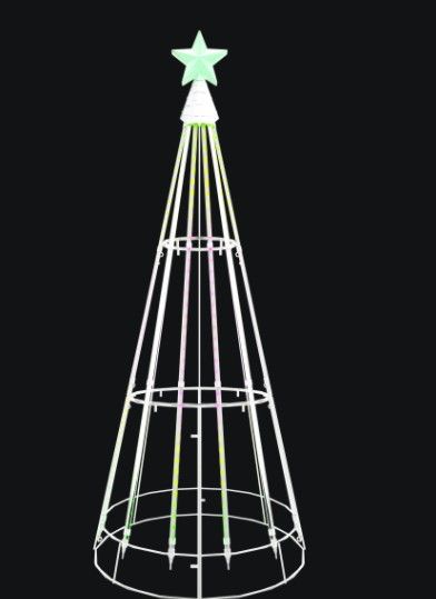 Photo 1 of ShowHome
66 in. Show Tree with Multi-Color LED Lights