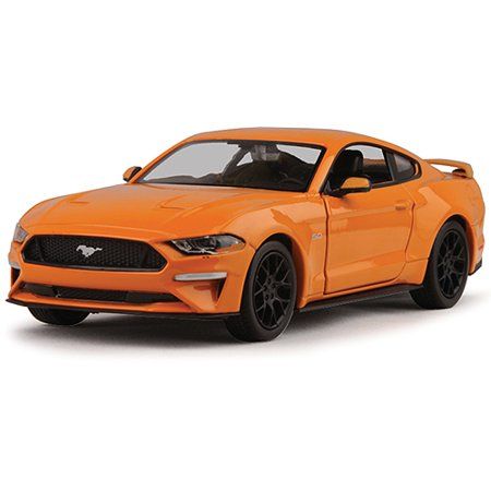 Photo 1 of 2018 Ford Mustang GT - Orange 1:24 Scale Diecast Replica Model