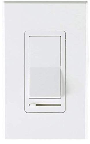 Photo 1 of Cloudy Bay in Wall Dimmer Switch for LED Light/CFL/Incandescent,3-Way Single Pole Dimmable Slide,600 Watt max,Cover Plate Included
