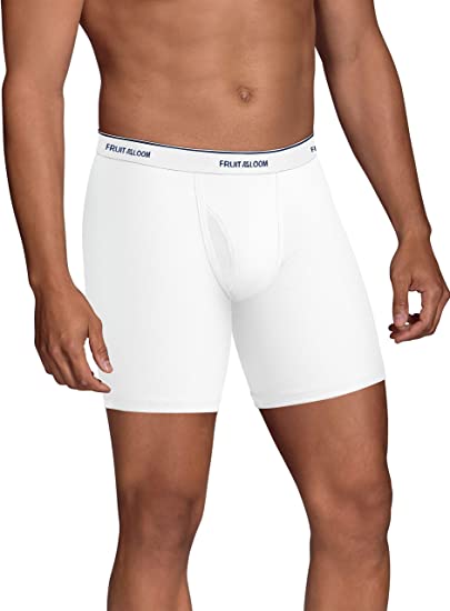 Photo 1 of Bundle of Men's Fruit of the Loom Men's No Ride Up Boxer Briefs (Size M) 
