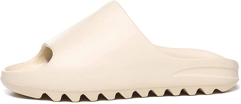 Photo 1 of  Slide Sandals Non-Slip Super Soft Quick Drying Bathroom Slippers For Women Men Summer Slippers Outdoor Indoor (Size 46M) 