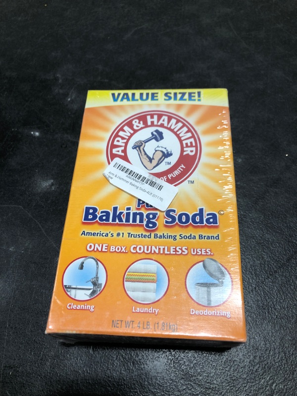 Photo 2 of Arm & Hammer Baking Soda-4LB (01170) 4 Pound (Pack of 1)