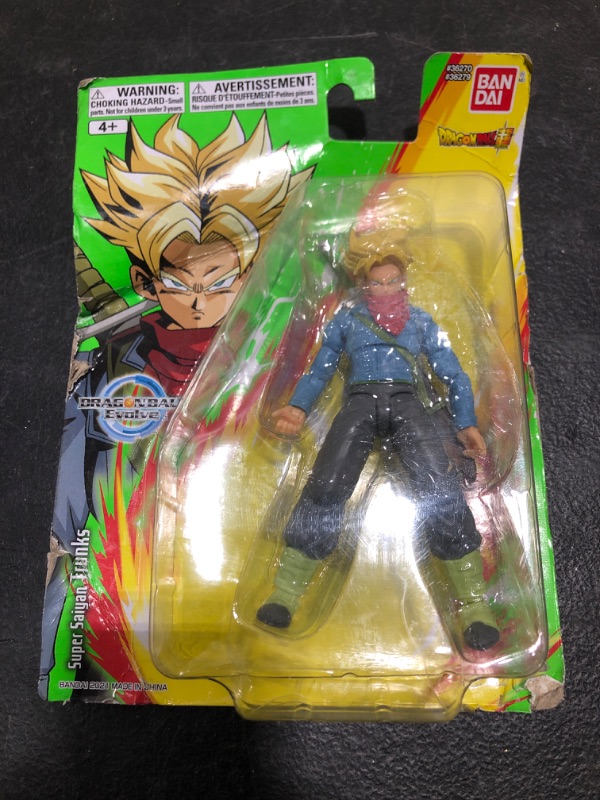 Photo 2 of Dragon Ball Super - Evolve 5" Super Sayan Trunks Figure, 36279 Super Saiyan Trunks