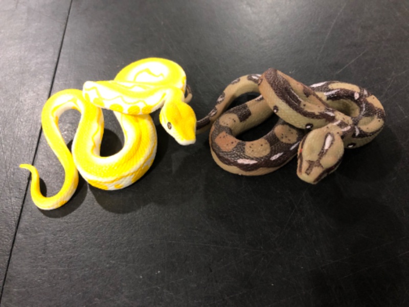 Photo 1 of 2 FAKE PET SNAKES 