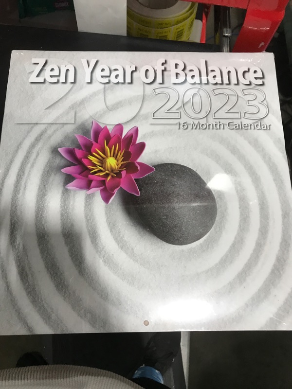 Photo 2 of 2023 Zen: Year of Balance Full Size Wall Calendar for Planning, Scheduling, and Organizing