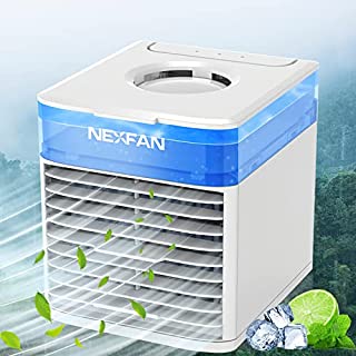 Photo 1 of Blast Portable AC Cooler Air Conditioner - Mini Air Conditioner Small Personal Cooling Fan for Room Desk Table Bedroom - with 3 Wind Speeds & 7 Colors Night Light (B09FDJBMZ5)

