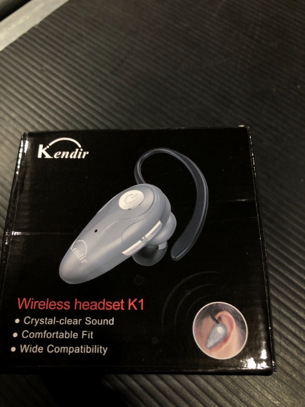 Photo 1 of Bluetooth Headset Kendir V5.0 Ultralight Wireless 