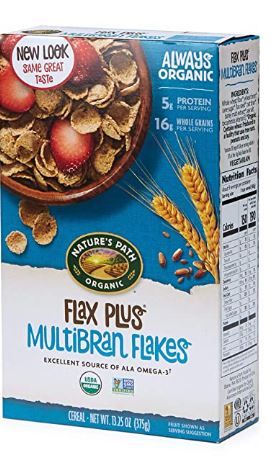 Photo 1 of 3 Pack of Natures Path Organic Flax Plus Cereal Multibran - 3.25 oz