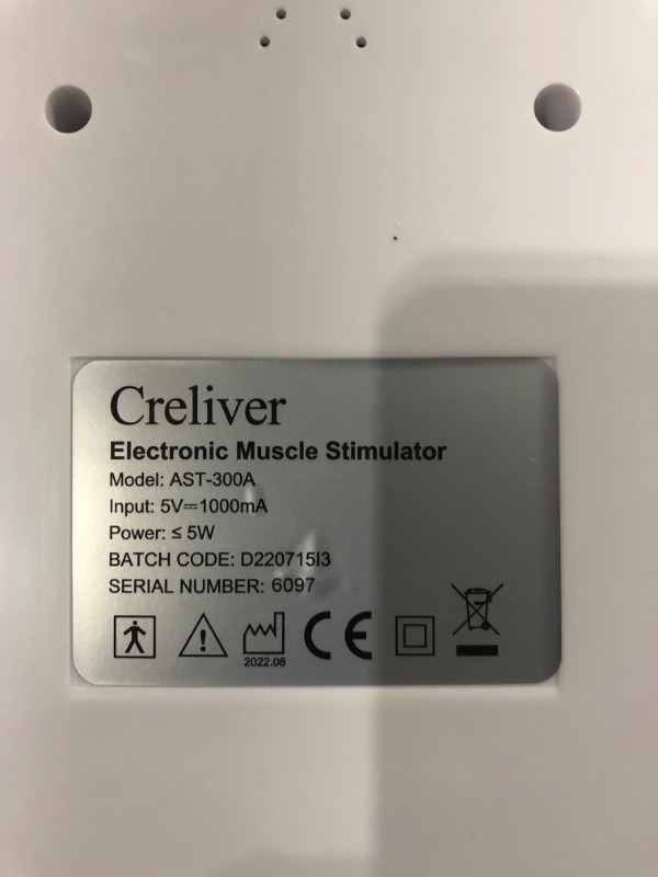 Photo 3 of Creliver Foot Circulation Plus EMS & TENS Foot Nerve Muscle Massager, Electric Foot Stimulator Improves Circulation, Feet Legs Circulation Machine Relieves Body Pains, Neuropathy (FSA or HSA Eligible)
