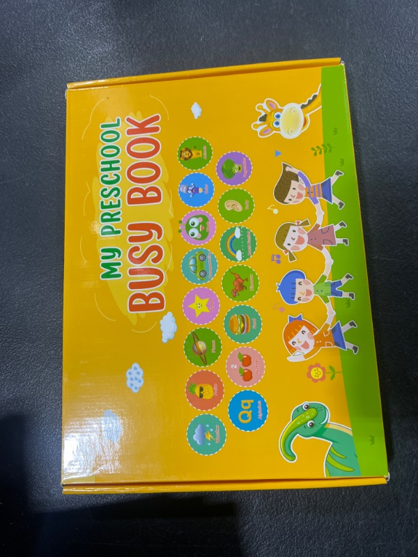 Photo 2 of COVTOY Montessori Toys for Toddlers 1-3, Busy Book Newest 30 Themes for Kid Preschool Activity Book for Children 3+ Year Old, Kindergarten Educational Toys for Boys Girls Develops Fine Motor Skills BRAND NEW