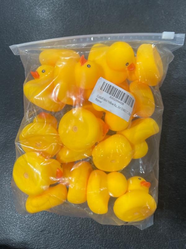 Photo 2 of Codall Mini Yellow Rubber Bath Ducks for Child?20pcs?