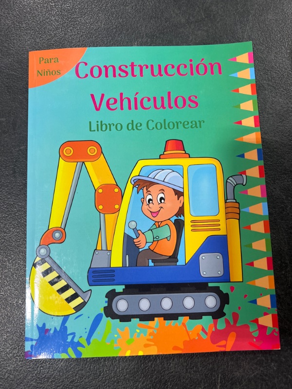 Photo 2 of Construction Vehicle Coloring Book for Kids 