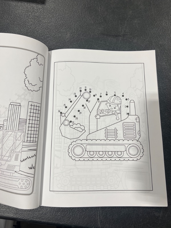 Photo 3 of Construction Vehicle Coloring Book for Kids 