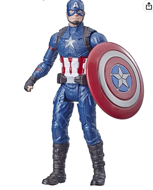 Photo 1 of Avengers Marvel Captain America 6"-Scale Marvel Super Hero Action Figure Toy