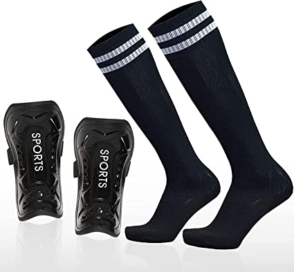 Photo 1 of  Help me decide on this product: Geekism Soccer Shin Guards Youth, Kids Soccer Shin Guards for 3-15 Years Old Boys and Girls for Football, Lightweight EVA Cushion to Protection Football Player Reduce Shocks and Injurie 