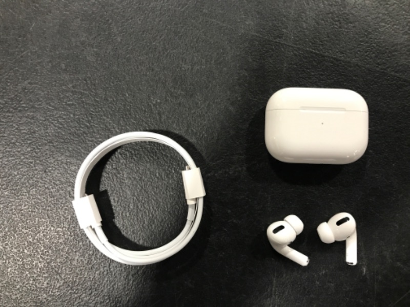 Photo 2 of Apple AirPods Pro (2nd Generation) Wireless Earbuds, Up to 2X More Active Noise Cancelling, Adaptive Transparency, Personalized Spatial Audio, MagSafe Charging Case, Bluetooth Headphones for iPhone
