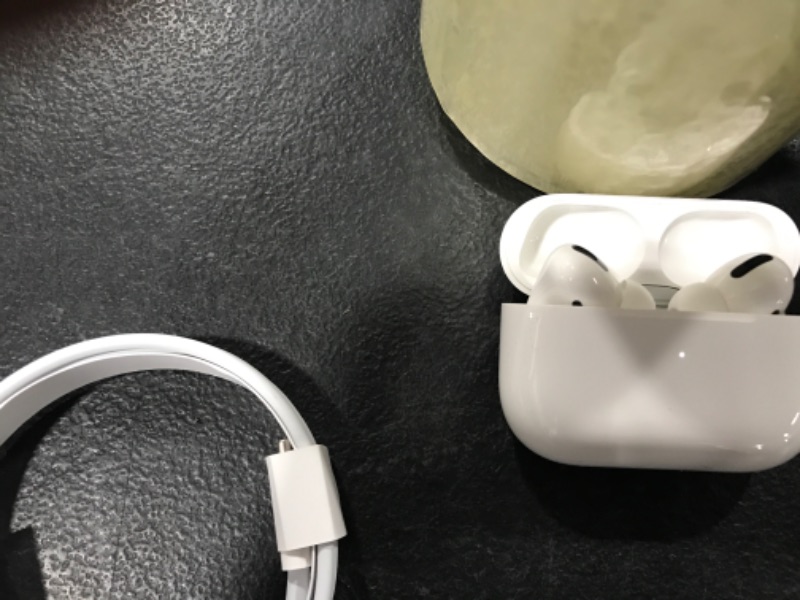 Photo 3 of Apple AirPods Pro (2nd Generation) Wireless Earbuds, Up to 2X More Active Noise Cancelling, Adaptive Transparency, Personalized Spatial Audio, MagSafe Charging Case, Bluetooth Headphones for iPhone
