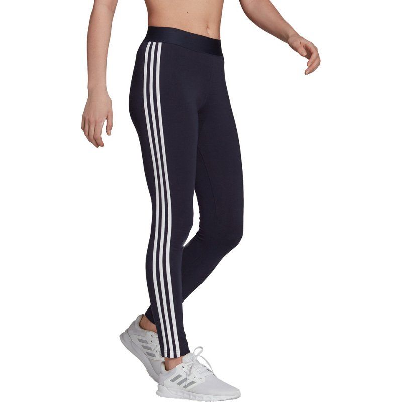 Photo 1 of Adidas Women's Essentials 3-Stripe Full Length Cotton Leggings, - Navy
SIZE M 