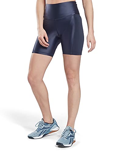 Photo 1 of Core 10 by Reebok Women's High-Rise Bike Shorts, Vector Navy, XX-Large