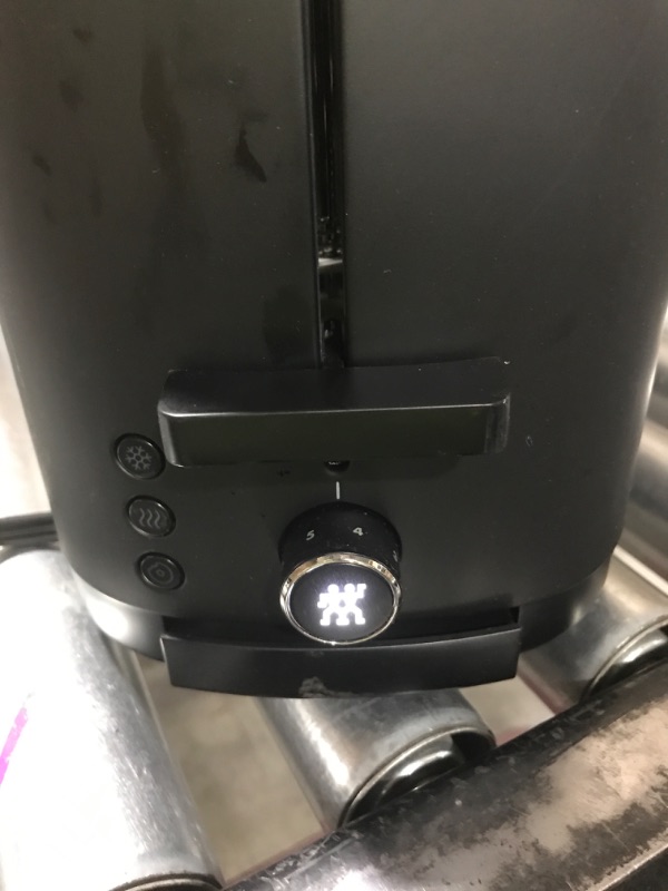 Photo 1 of ZWILLING Enfinigy Cool Touch 2 Long Slot Toaster, 4 Slices with Extra Wide 1.5" Slots for Bagels, 7 Toast Settings, Even Toasting, Reheat, Cancel, Defrost, Black Black 2 slot long Cool touch 4 slice Toaster