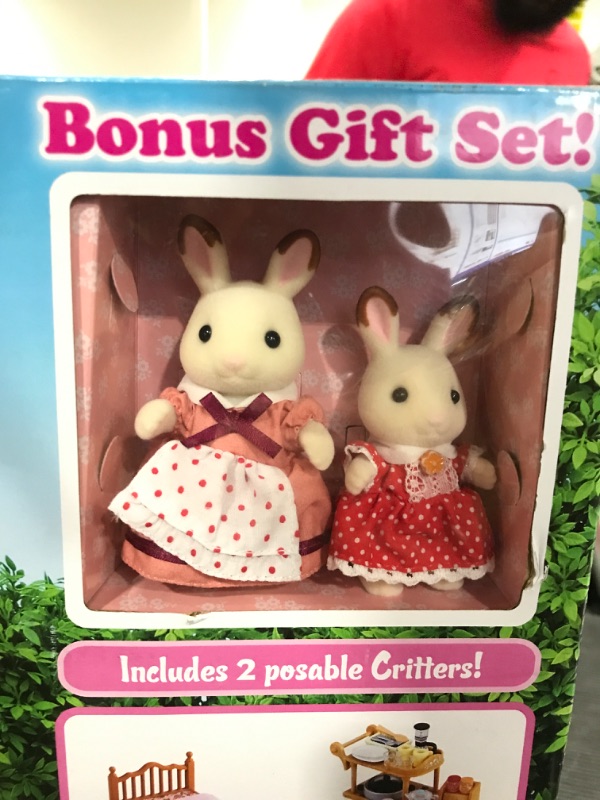 Photo 3 of Calico Critters Red Roof Country Home Gift set, Cottage