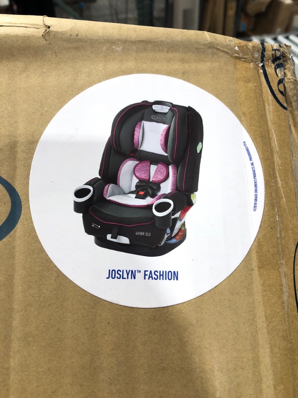 Photo 2 of Graco 4Ever DLX 4 in 1 Car Seat | Infant to Toddler Car Seat, with 10 Years of Use, Joslyn, 20x21.5x24 Inch DLX Joslyn