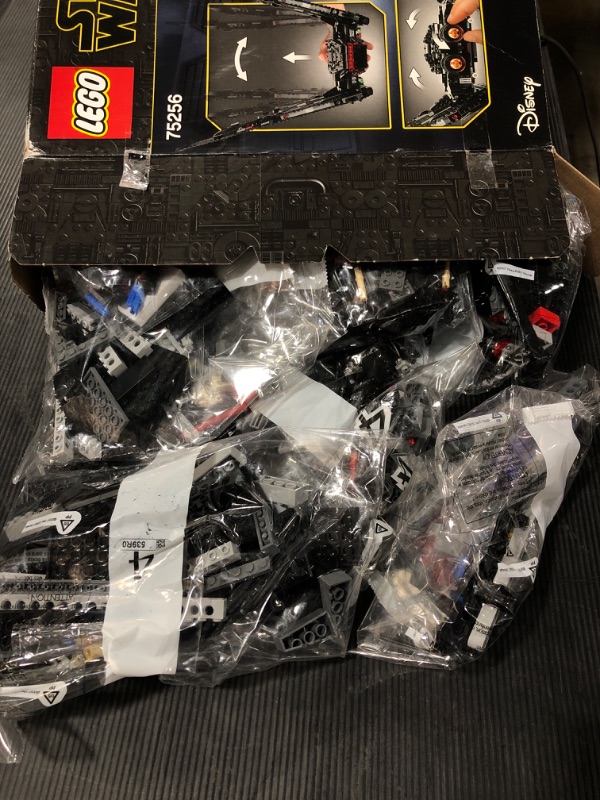 Photo 3 of LEGO Star Wars: The Rise of Skywalker Kylo Ren’s Shuttle 75256 Star Wars Shuttle Action Figure Building Kit (1,005 Pieces) Frustration-Free Packaging