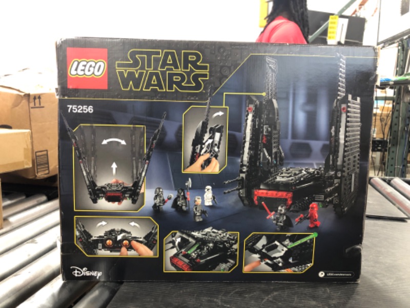 Photo 2 of LEGO Star Wars: The Rise of Skywalker Kylo Ren’s Shuttle 75256 Star Wars Shuttle Action Figure Building Kit (1,005 Pieces) Frustration-Free Packaging