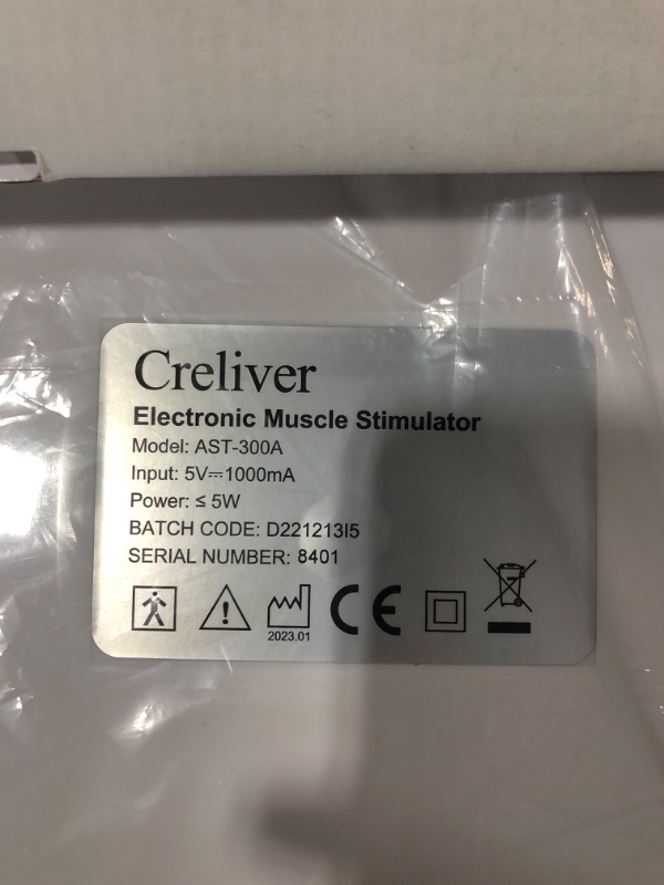 Photo 3 of Creliver Foot Circulation Plus EMS & TENS Foot Nerve Muscle Massager, Electric Foot Stimulator Improves Circulation, Feet Legs Circulation Machine Relieves Body Pains, Neuropathy (FSA or HSA Eligible)